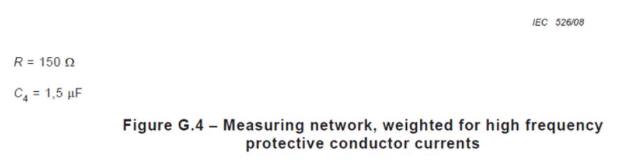 IEC60598 Touch Current Measuring Network G4