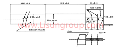 Test Probe 19 of IEC 61032 - Small Finger Probes